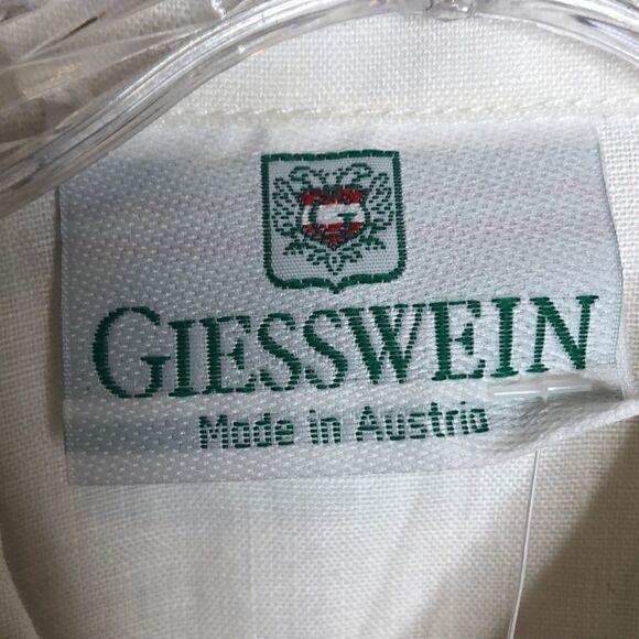 Vintage Giesswein 100% Linen Short Sleeve Top. - Picture 7 of 13